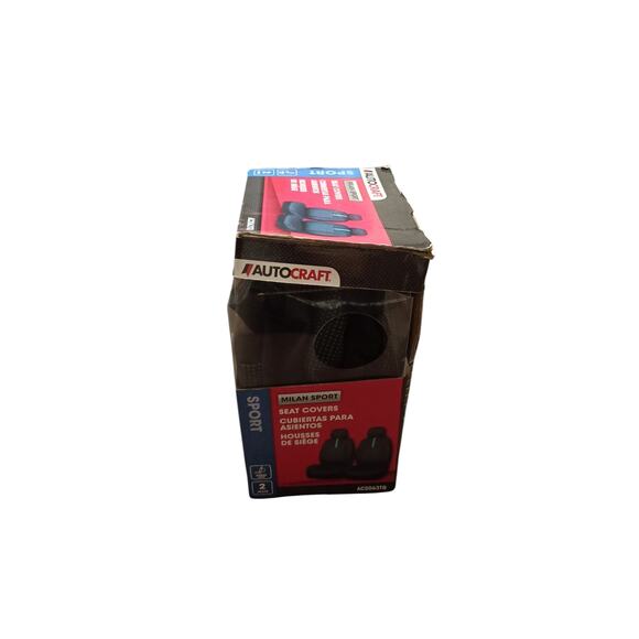 Autocraft Milan Sport Seat Leather Covers Set AC2063TQ Black & Mint Teal Green - Picture 6 of 9